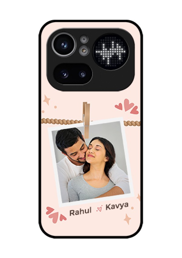 Nothing Phone 4A Pro 5G Custom Glass Phone Case - Forever And Ever Love Design