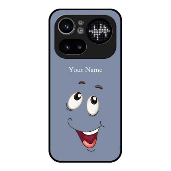 Nothing Phone 4A Pro 5G Custom Glass Phone Case - Laughing Cartoon Face Design Nothing Phone 4A Pro 5G Custom Glass Phone Case - Laughing Cartoon Face Design