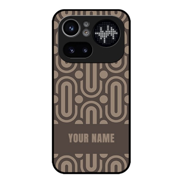 Nothing Phone 4A Pro 5G Custom Glass Phone Case - Captivating Zero Pattern Design Nothing Phone 4A Pro 5G Custom Glass Phone Case - Captivating Zero Pattern Design