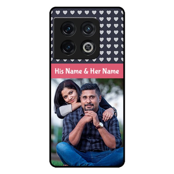 OnePlus 10 Pro 5G Custom Glass Mobile Case - Love Symbols Design