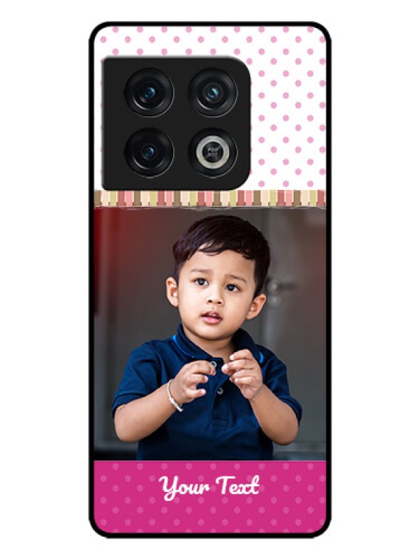 Custom OnePlus 10 Pro 5G Photo Printing on Glass Case - Cute Girls Cover Design