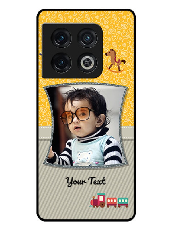 Custom OnePlus 10 Pro 5G Personalized Glass Phone Case - Baby Picture Upload Design