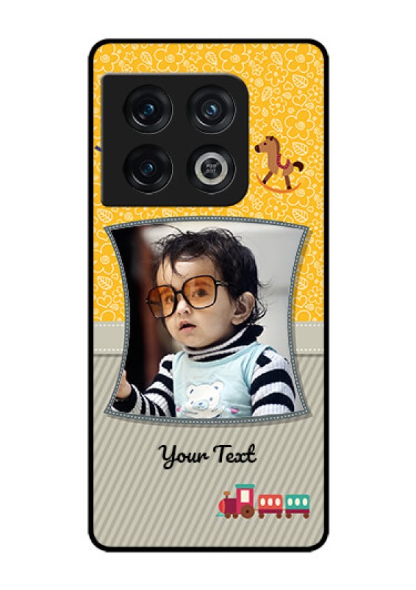 OnePlus 10 Pro 5G Personalized Glass Phone Case - Baby Picture Upload Design