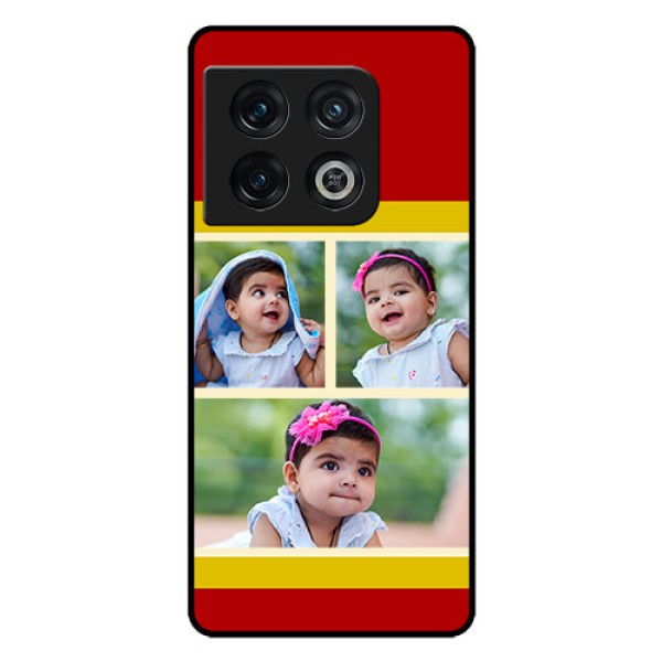 OnePlus 10 Pro 5G Custom Glass Mobile Case - Multiple Pic Upload Design OnePlus 10 Pro 5G Custom Glass Mobile Case - Multiple Pic Upload Design