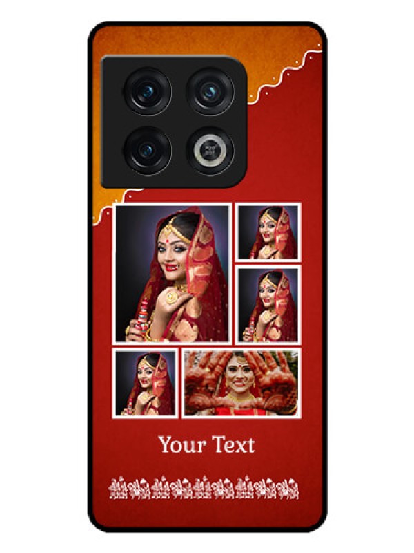 Custom OnePlus 10 Pro 5G Personalized Glass Phone Case - Wedding Pic Upload Design