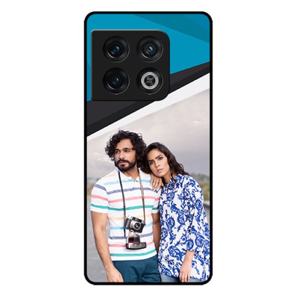 OnePlus 10 Pro 5G Photo Printing on Glass Case - Simple Pattern Photo Upload Design