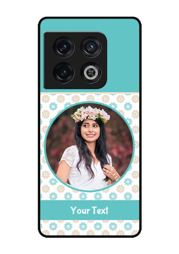 OnePlus 10 Pro 5G Custom Glass Mobile Case - Beautiful Flowers Design