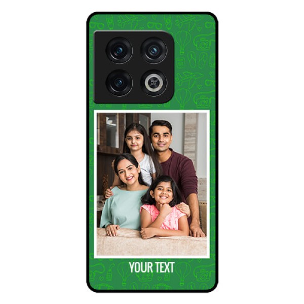 OnePlus 10 Pro 5G Personalized Glass Phone Case - Picture Upload Design