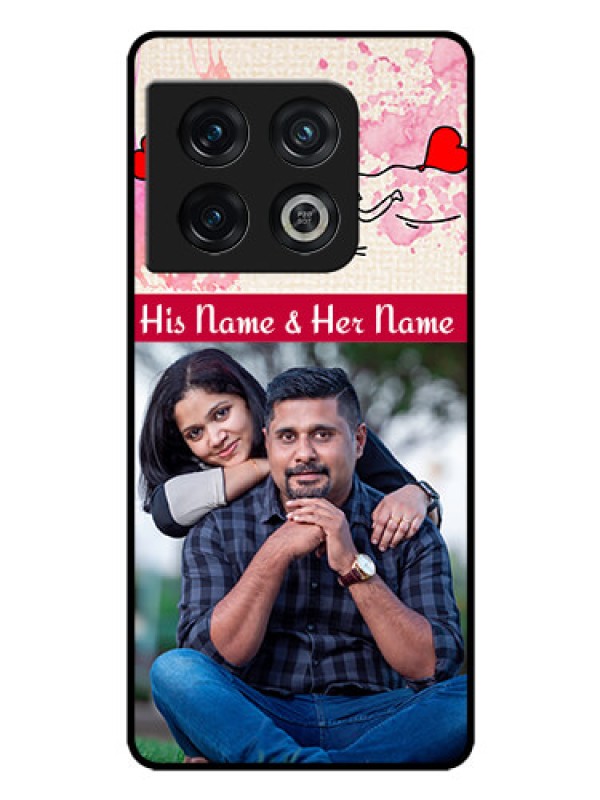 Custom OnePlus 10 Pro 5G Photo Printing on Glass Case - You and Me Case Design