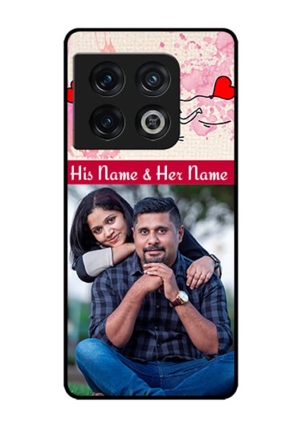 OnePlus 10 Pro 5G Photo Printing on Glass Case - You and Me Case Design