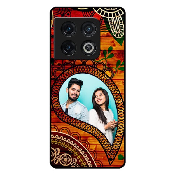 OnePlus 10 Pro 5G Personalized Glass Phone Case - Abstract Colorful Design