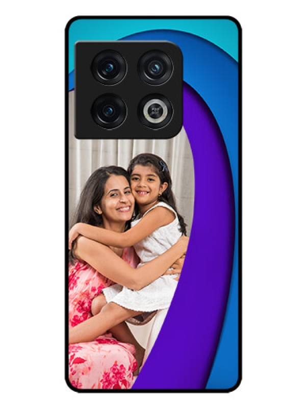 Custom OnePlus 10 Pro 5G Photo Printing on Glass Case - Simple Pattern Design