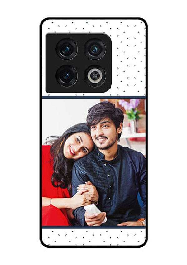 OnePlus 10 Pro 5G Personalized Glass Phone Case - Premium Dot Design
