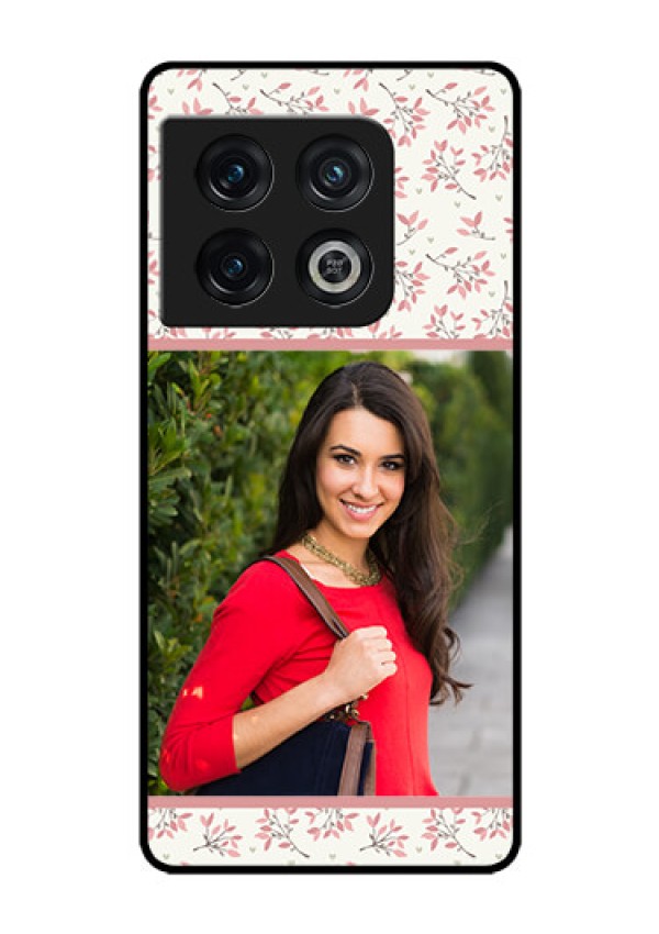 OnePlus 10 Pro 5G Custom Glass Phone Case - Premium Floral Design