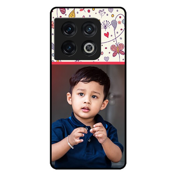 OnePlus 10 Pro 5G Custom Glass Mobile Case - Premium Floral Design