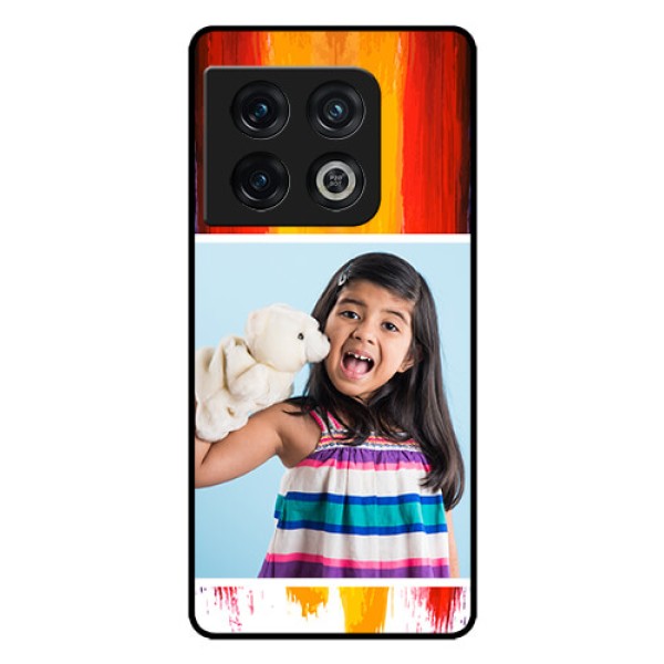OnePlus 10 Pro 5G Personalized Glass Phone Case - Multi Color Design