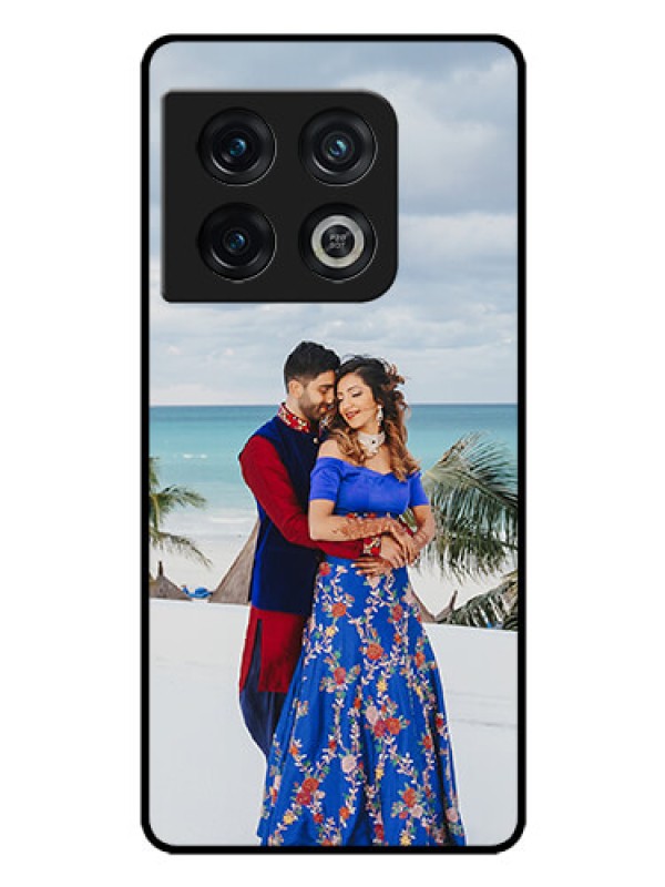 Custom OnePlus 10 Pro 5G Photo Printing on Glass Case - Upload Full Picture Design