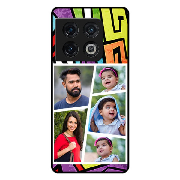 OnePlus 10 Pro 5G Custom Glass Phone Case - Graffiti pattern Design OnePlus 10 Pro 5G Custom Glass Phone Case - Graffiti pattern Design