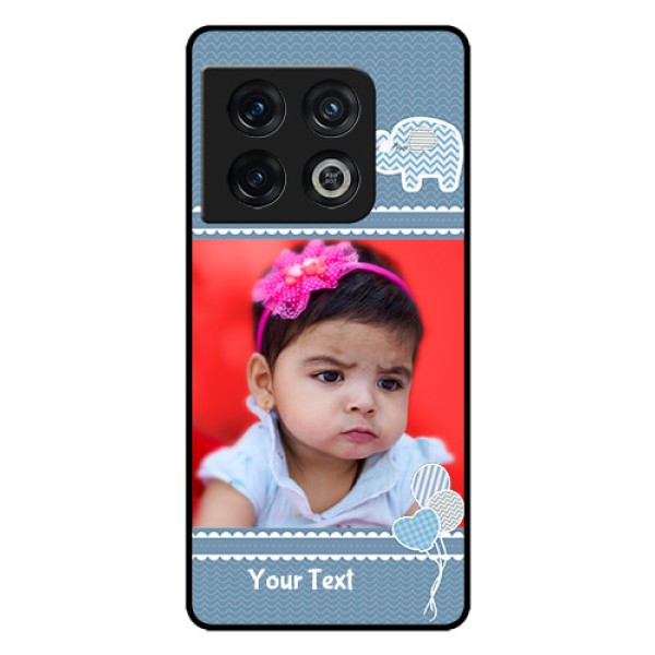 OnePlus 10 Pro 5G Photo Printing on Glass Case - with Kids Pattern Design OnePlus 10 Pro 5G Photo Printing on Glass Case - with Kids Pattern Design