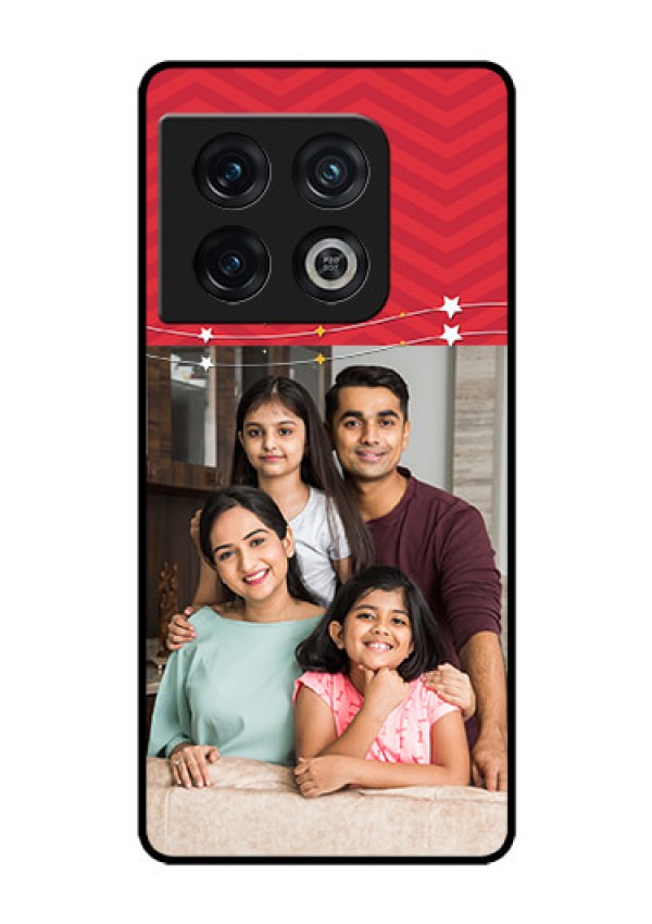 OnePlus 10 Pro 5G Personalized Glass Phone Case - Happy Family Design