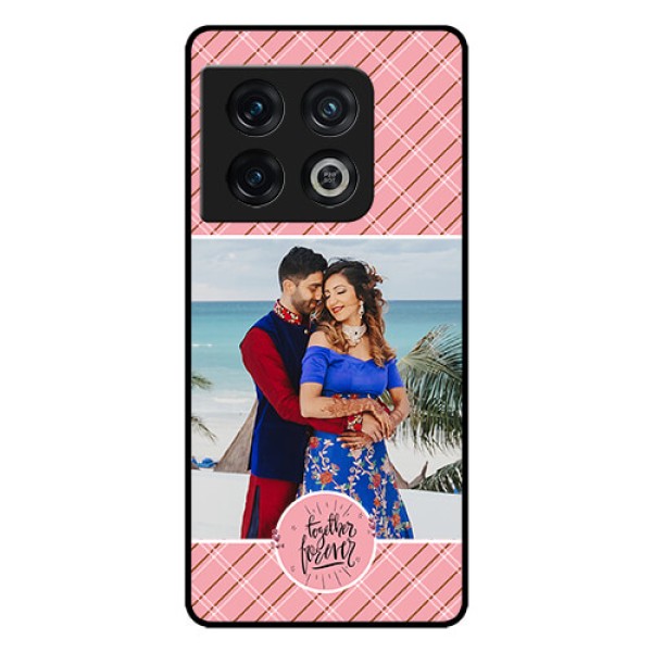 OnePlus 10 Pro 5G Personalized Glass Phone Case - Together Forever Design OnePlus 10 Pro 5G Personalized Glass Phone Case - Together Forever Design