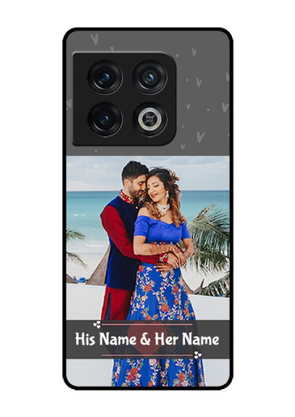 OnePlus 10 Pro 5G Custom Glass Mobile Case - Buy Love Design with Photo Online