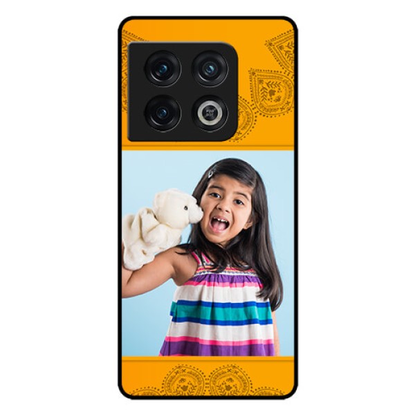 OnePlus 10 Pro 5G Personalized Glass Phone Case - Photo Wedding Design