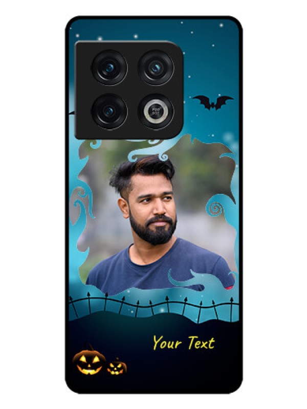 Custom OnePlus 10 Pro 5G Custom Glass Phone Case - Halloween frame design