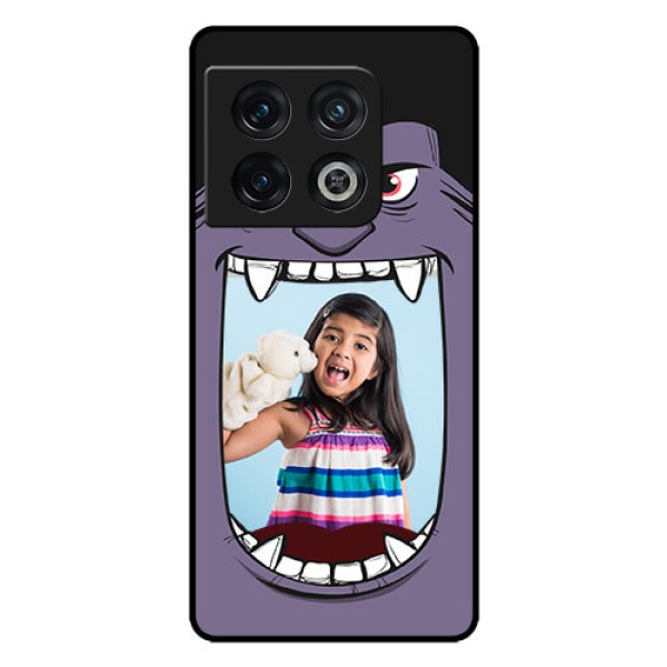 OnePlus 10 Pro 5G Custom Glass Phone Case - Angry Monster Design
