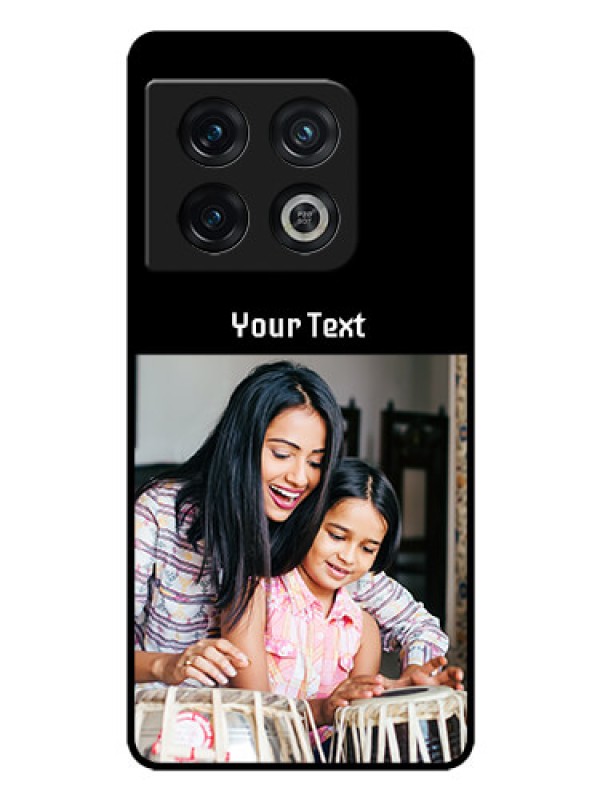 Custom OnePlus 10 Pro 5G Photo with Name on Glass Phone Case