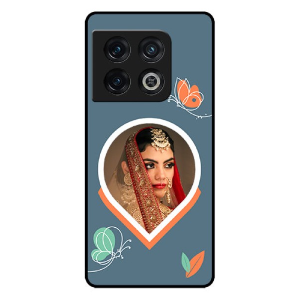 OnePlus 10 Pro 5G Custom Glass Mobile Case - Droplet Butterflies Design OnePlus 10 Pro 5G Custom Glass Mobile Case - Droplet Butterflies Design