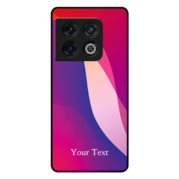 OnePlus 10 Pro 5G Personalized Glass Phone Case - Digital abstract Overlap Design OnePlus 10 Pro 5G Personalized Glass Phone Case - Digital abstract Overlap Design