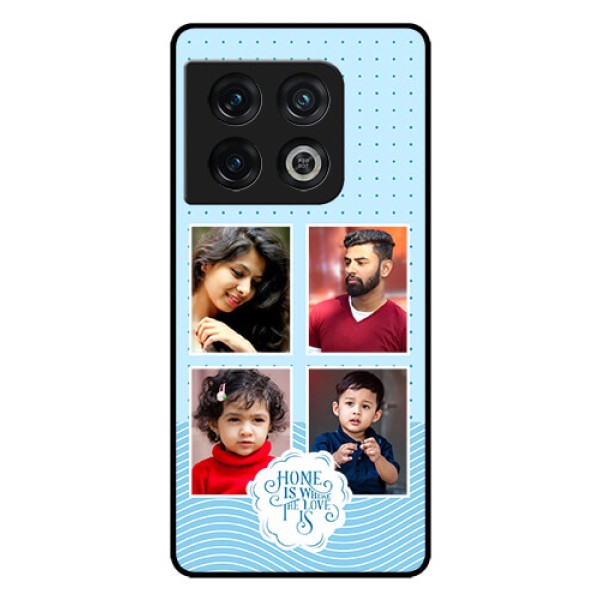 OnePlus 10 Pro 5G Custom Glass Phone Case - Cute love quote with 4 pic upload Design OnePlus 10 Pro 5G Custom Glass Phone Case - Cute love quote with 4 pic upload Design