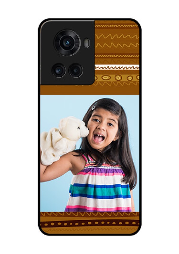 OnePlus 10R 5G Custom Glass Phone Case - Friends Picture Upload Design