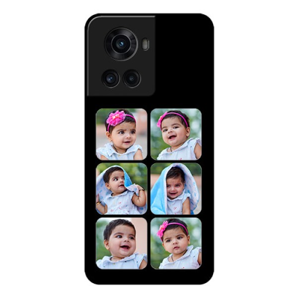 OnePlus 10R 5G Photo Printing on Glass Case - Multiple Pictures Design OnePlus 10R 5G Photo Printing on Glass Case - Multiple Pictures Design