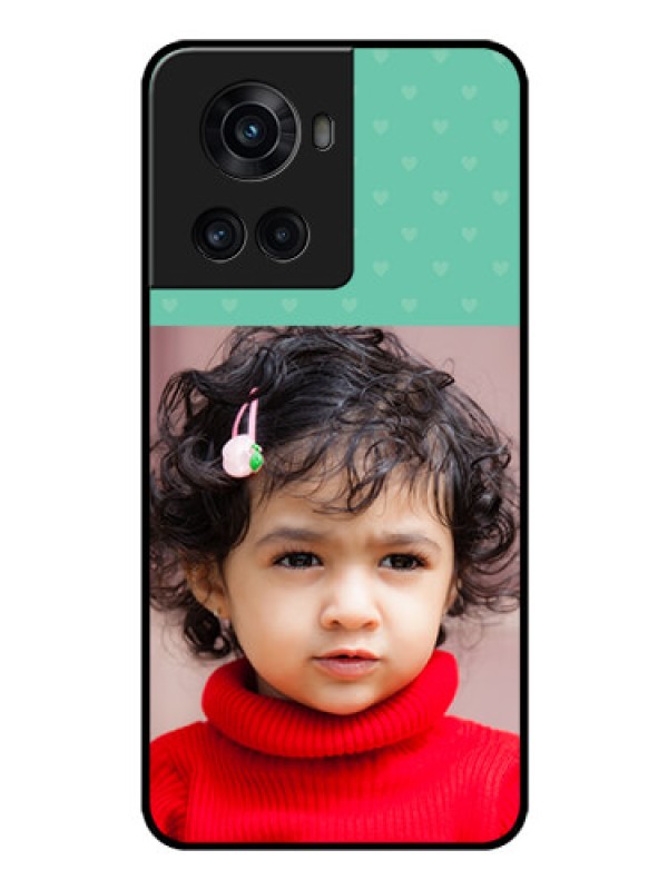 Custom OnePlus 10R 5G Custom Glass Phone Case - Lovers Picture Design