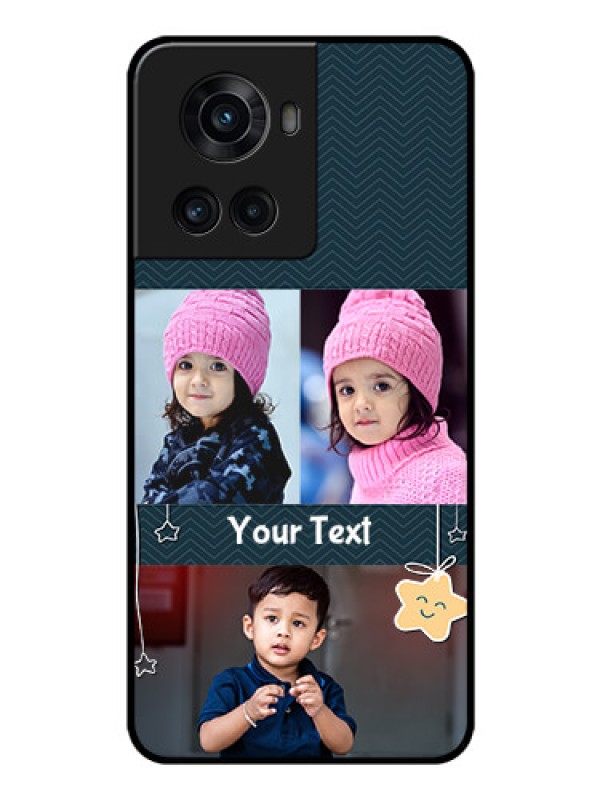 Custom OnePlus 10R 5G Custom Glass Mobile Case - Hanging Stars Design