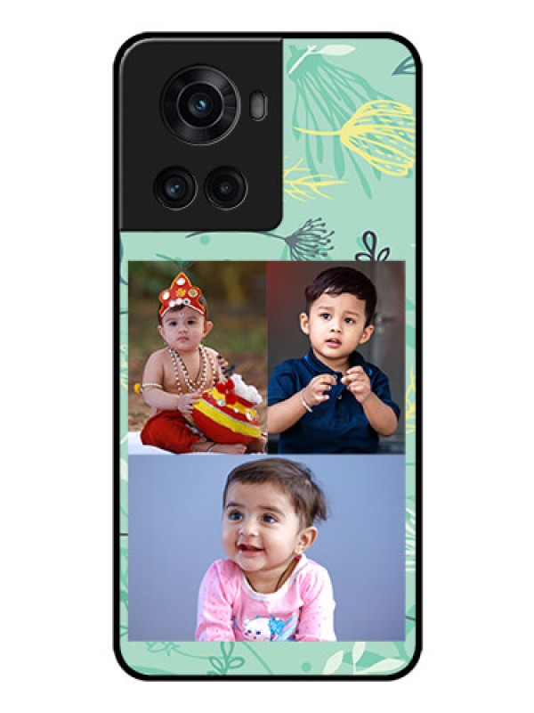 Custom OnePlus 10R 5G Photo Printing on Glass Case - Forever Family Design