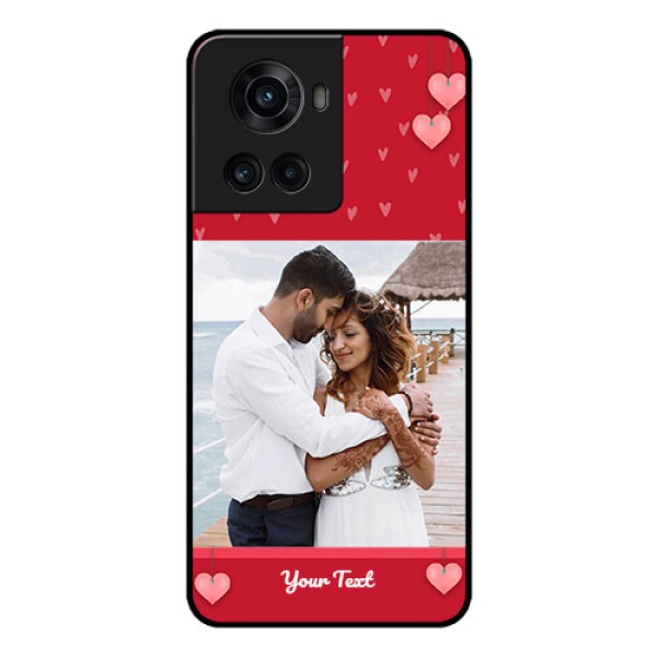 OnePlus 10R 5G Custom Glass Phone Case - Valentines Day Design