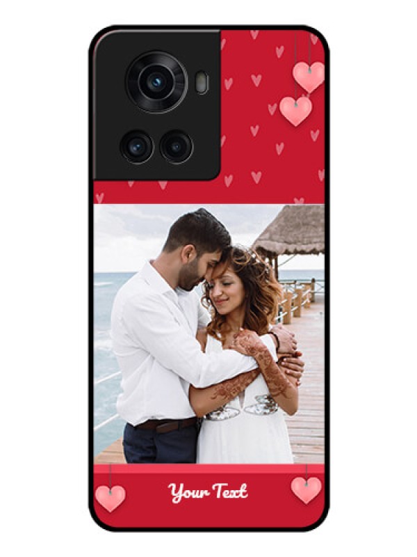 Custom OnePlus 10R 5G Custom Glass Phone Case - Valentines Day Design
