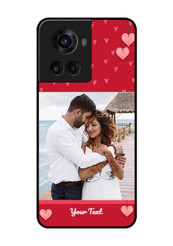 OnePlus 10R 5G Custom Glass Phone Case - Valentines Day Design