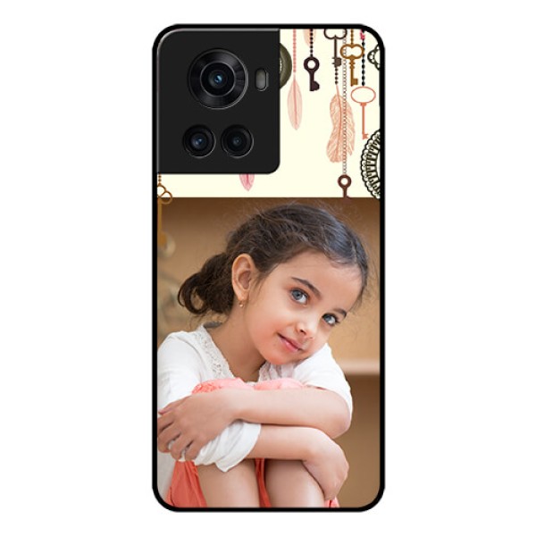 OnePlus 10R 5G Custom Glass Mobile Case - Boho Style Design