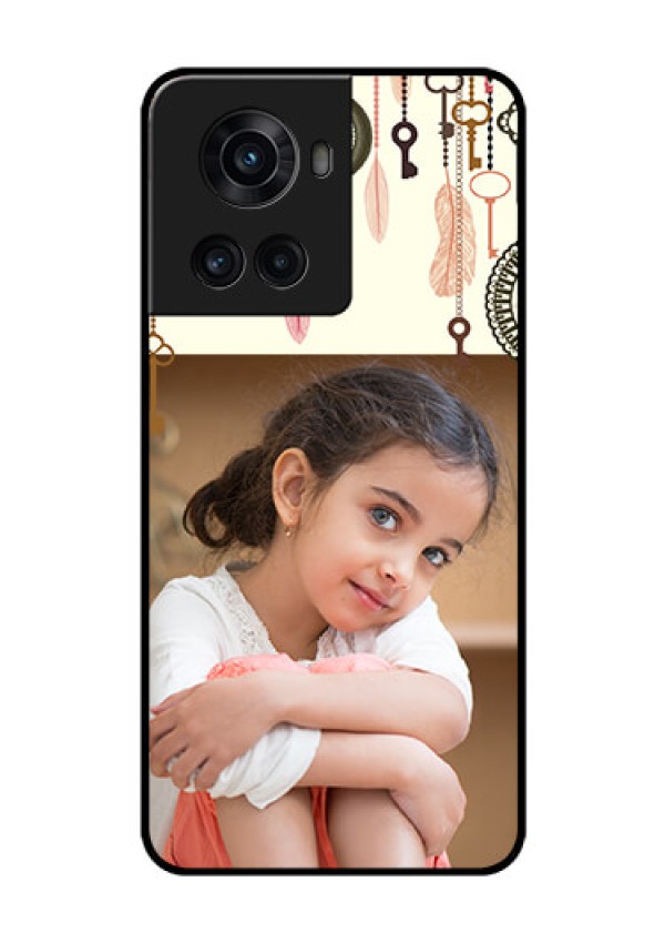 OnePlus 10R 5G Custom Glass Mobile Case - Boho Style Design