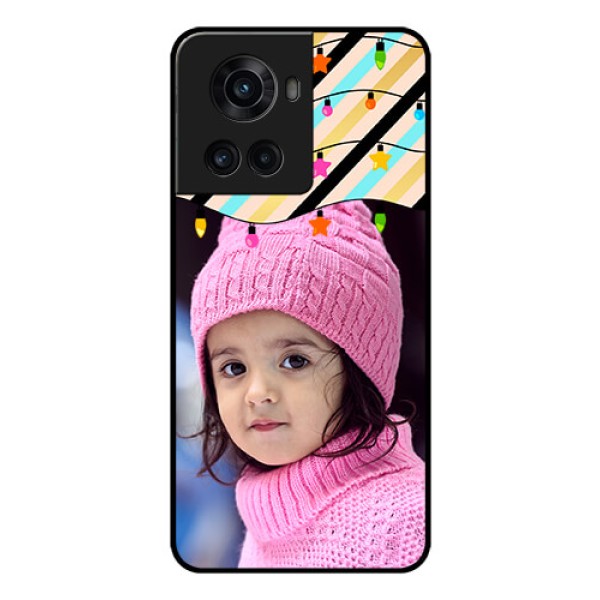 OnePlus 10R 5G Custom Glass Mobile Case - Lights Hanging Design OnePlus 10R 5G Custom Glass Mobile Case - Lights Hanging Design