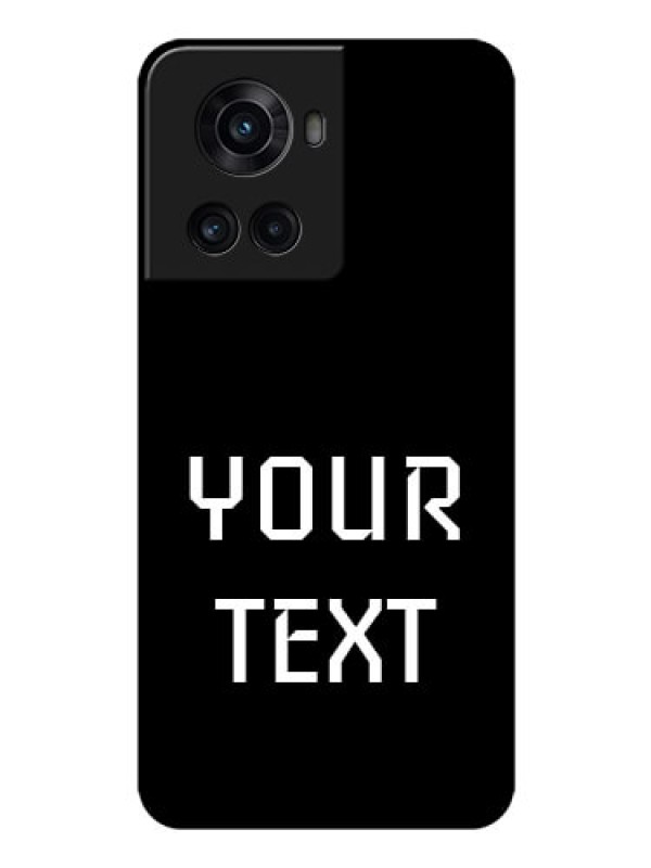 Custom OnePlus 10R 5G Your Name on Glass Phone Case