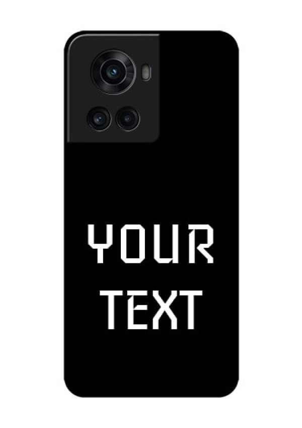 OnePlus 10R 5G Your Name on Glass Phone Case