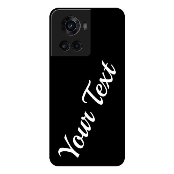 OnePlus 10R 5G Custom Glass Mobile Cover with Your Name OnePlus 10R 5G Custom Glass Mobile Cover with Your Name