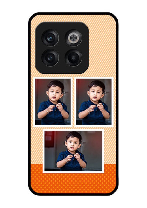 OnePlus 10T 5G Photo Printing on Glass Case - Bulk Photos Upload Design