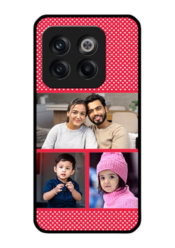 OnePlus 10T 5G Personalized Glass Phone Case - Bulk Pic Upload Design