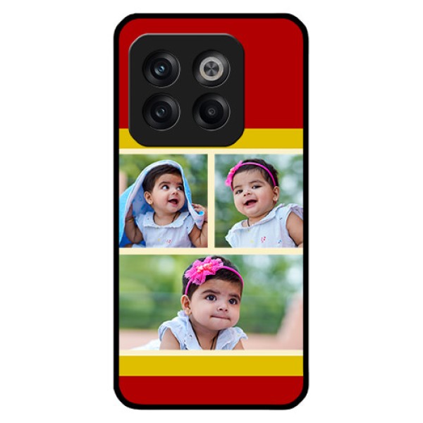 OnePlus 10T 5G Custom Glass Mobile Case - Multiple Pic Upload Design OnePlus 10T 5G Custom Glass Mobile Case - Multiple Pic Upload Design